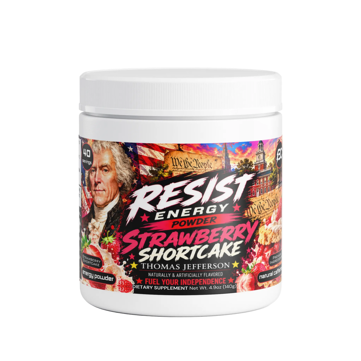 Resist Energy - Energy Powder (Strawberry Shortcake)