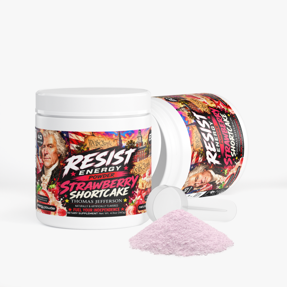 Resist Energy - Energy Powder (Strawberry Shortcake)
