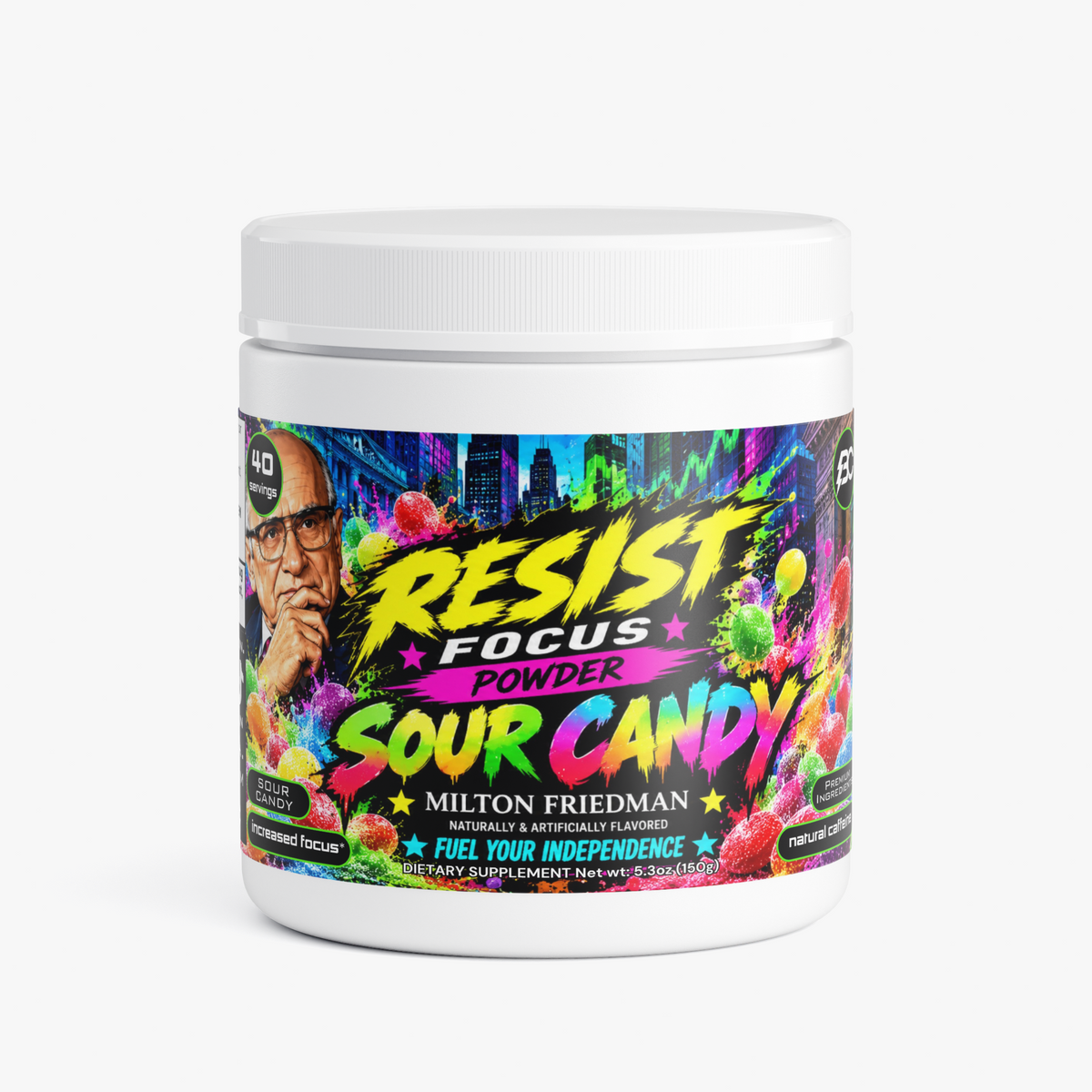 Resist Energy - Focus Powder (Sour Candy)
