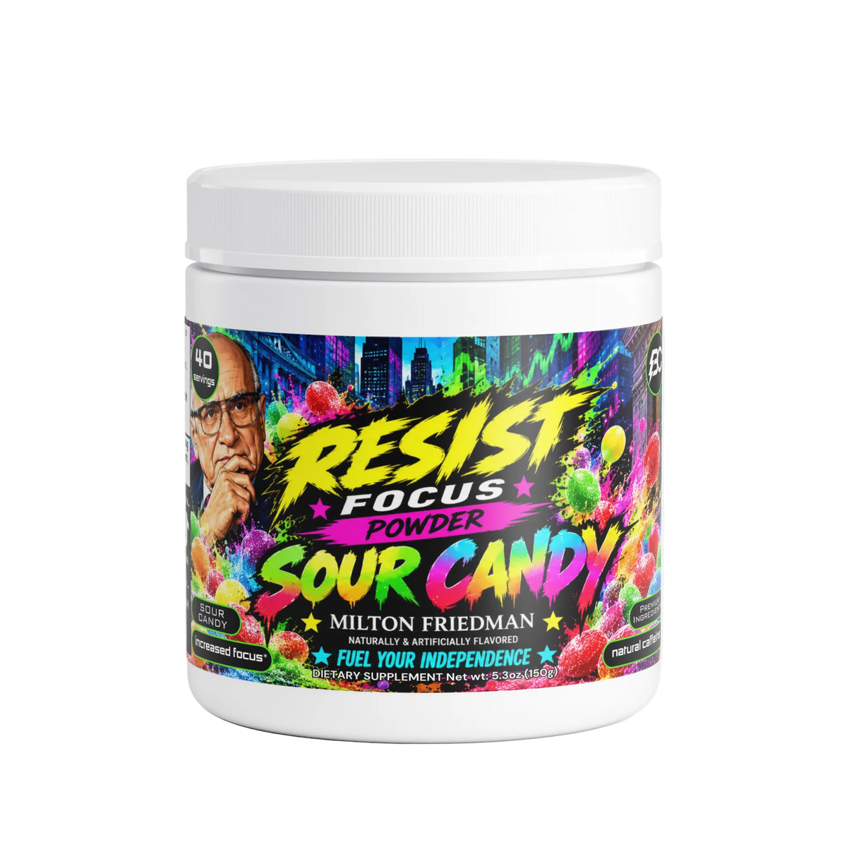 Resist Energy - Focus Powder (Sour Candy)