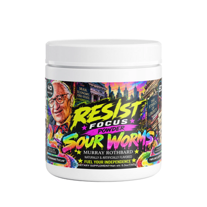 Resist Energy - Focus Powder (Sour Worms)