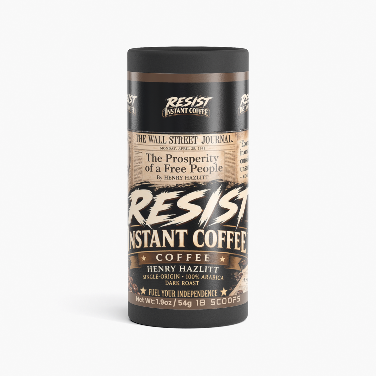 Resist Energy - Instant Coffee (Dark Roast)