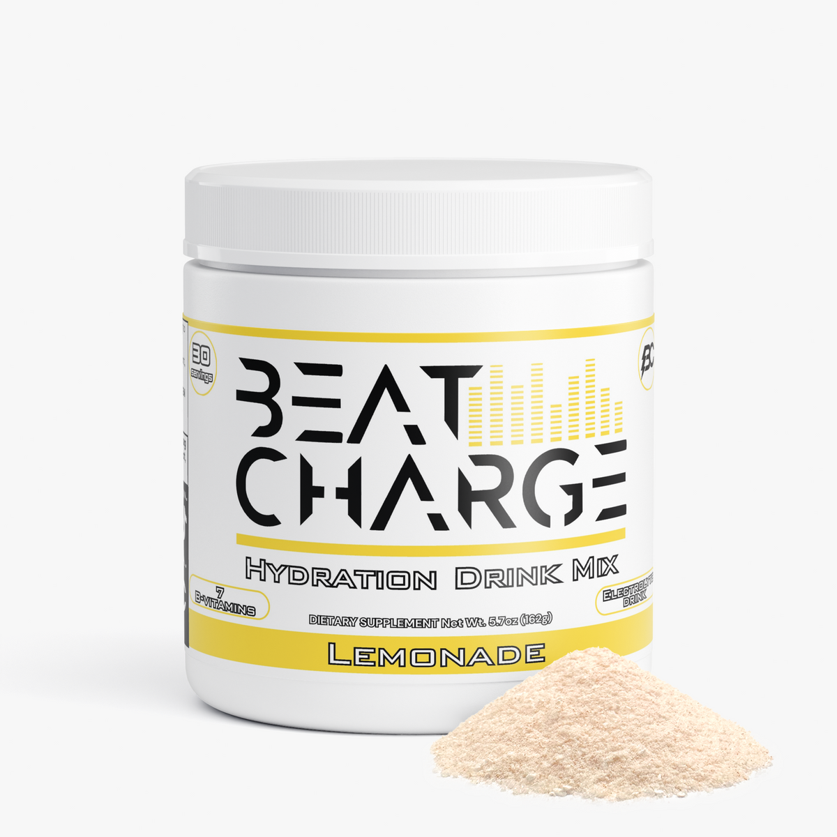 Beat Charge - Hydration Drink Mix (Lemonade) Caffeine FREE