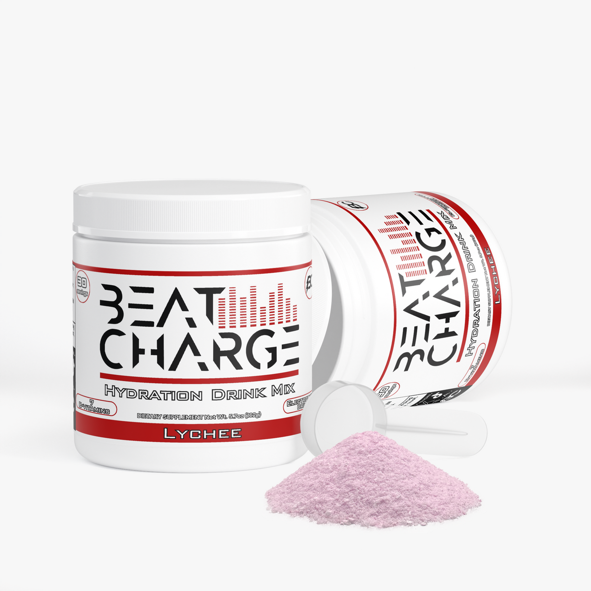 Beat Charge - Hydration Drink Mix (Lychee) Caffeine FREE