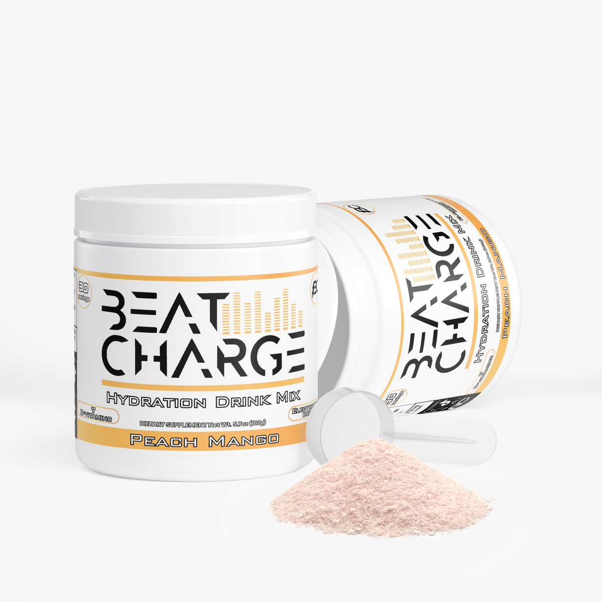 Beat Charge - Hydration Drink Mix (Peach Mango) Caffeine FREE