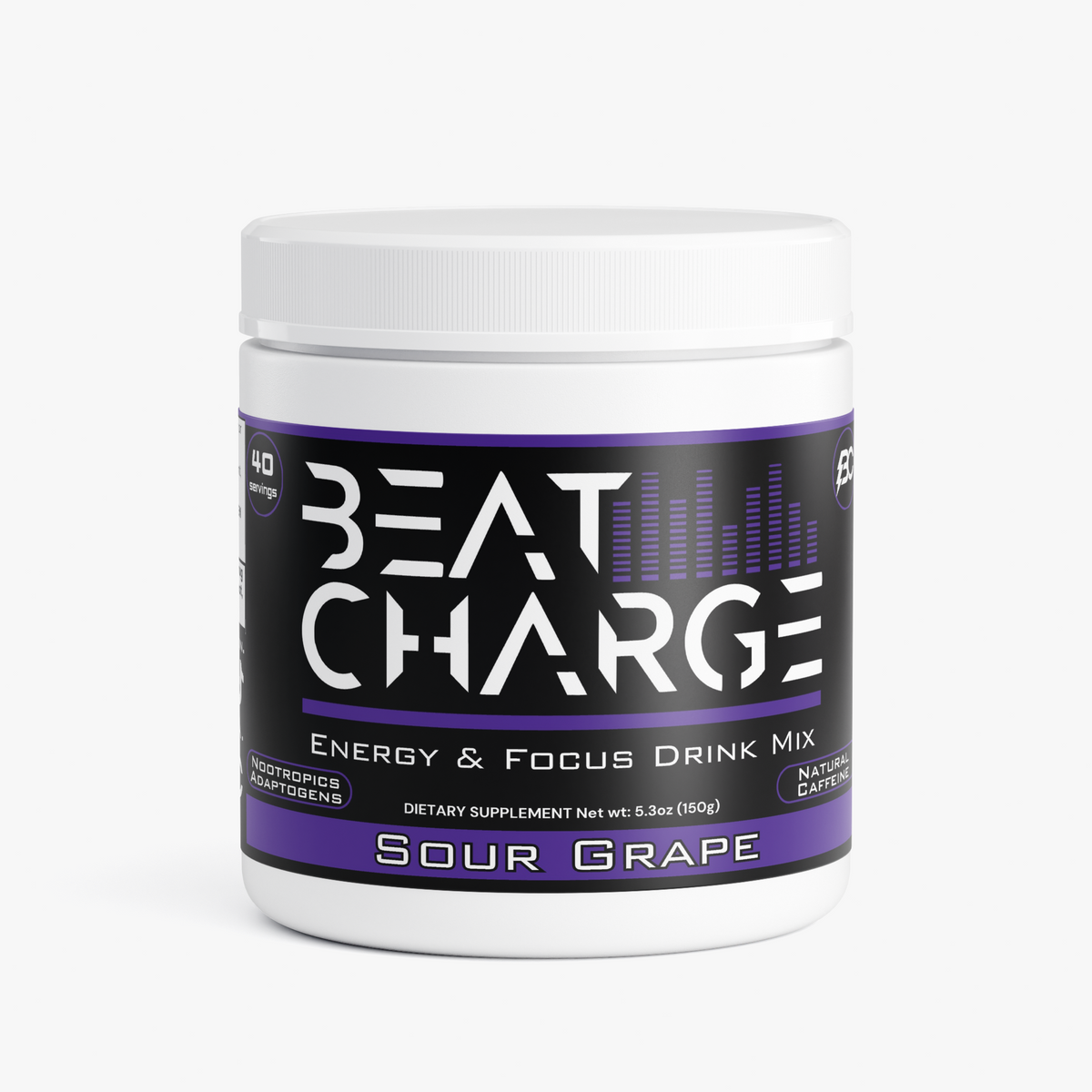 Beat Charge - Focus Drink Mix (Sour Grape)