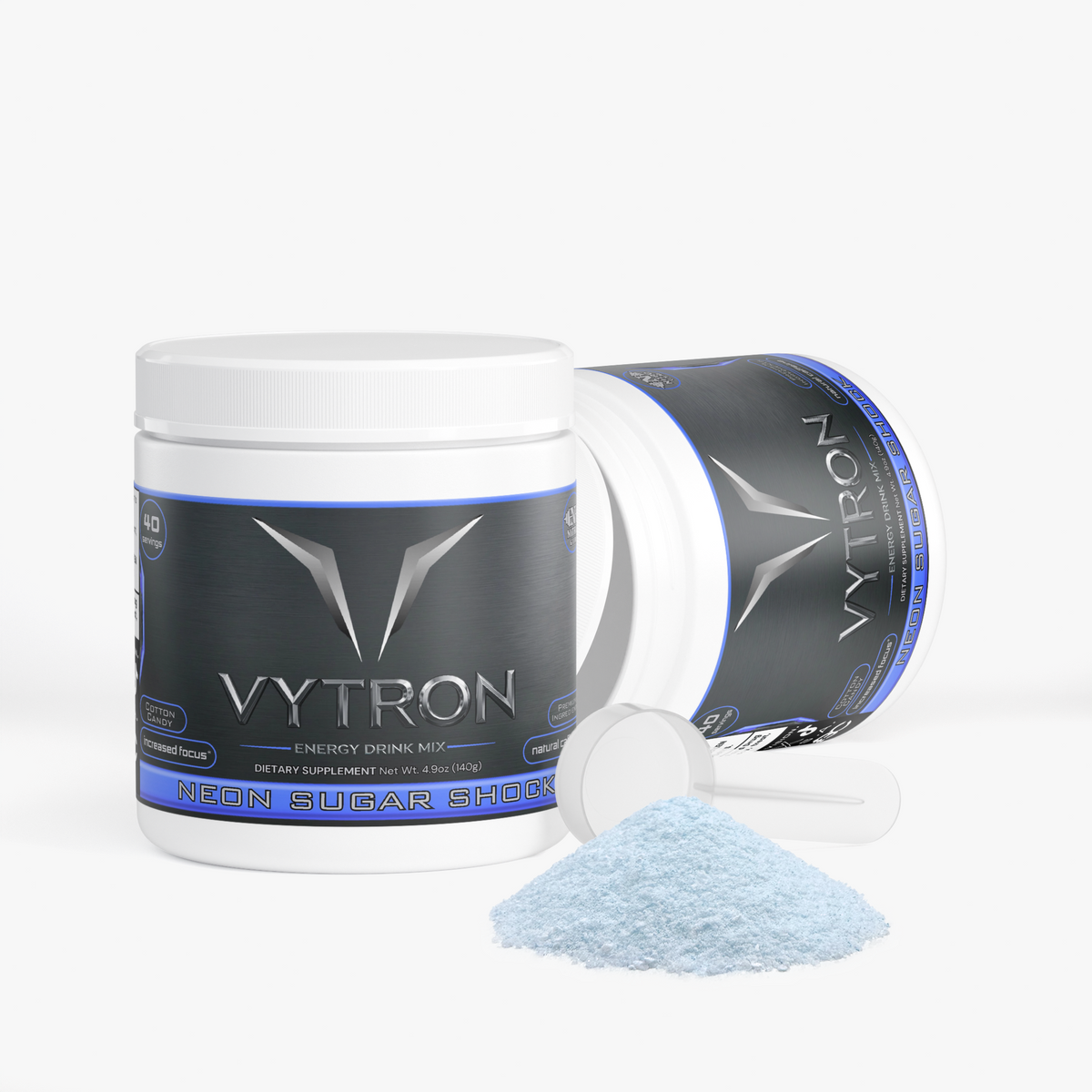 VYTRON - Neon Sugar Shock Energy Powder (Cotton Candy)