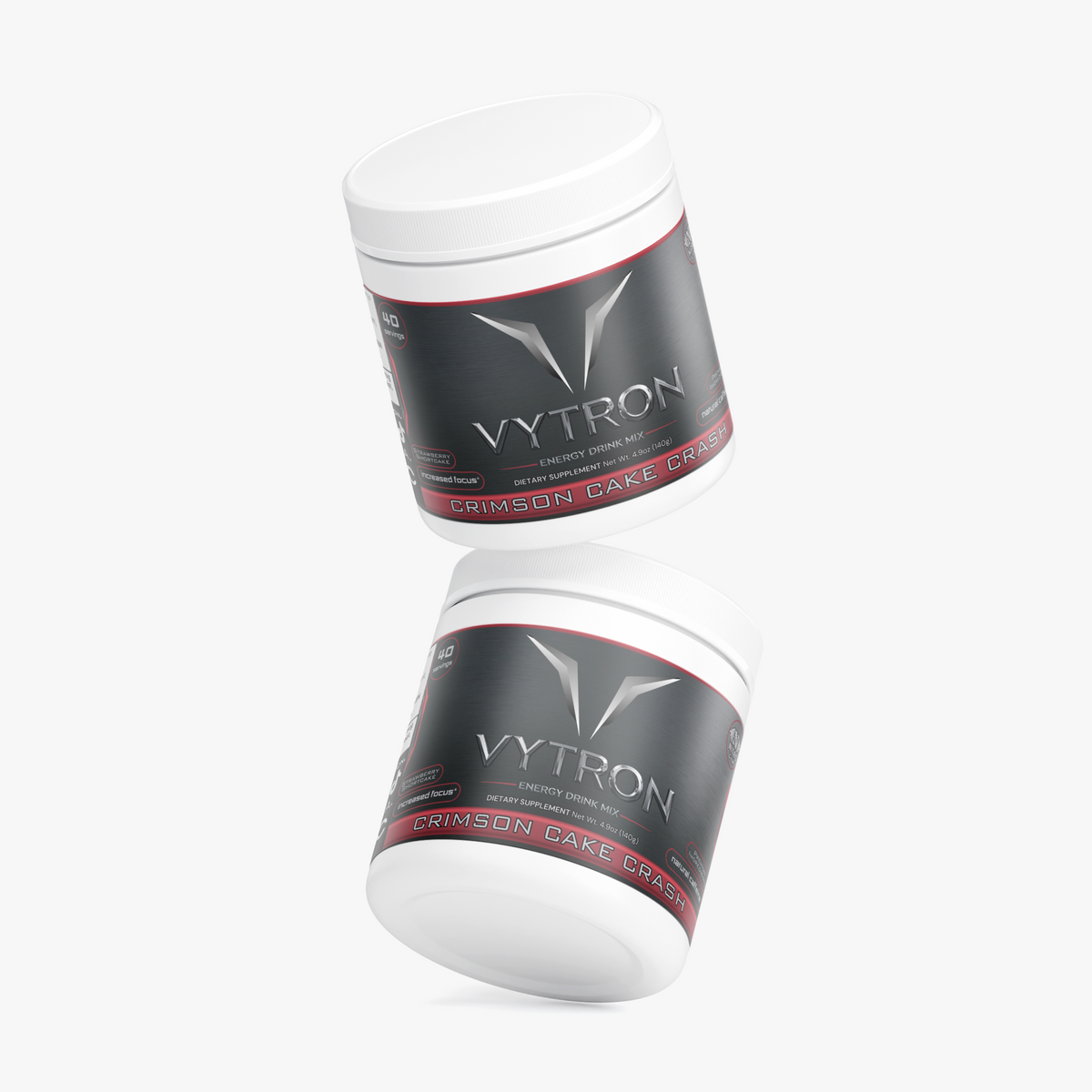 VYTRON - Crimson Cake Crash Energy Powder (Strawberry Shortcake)
