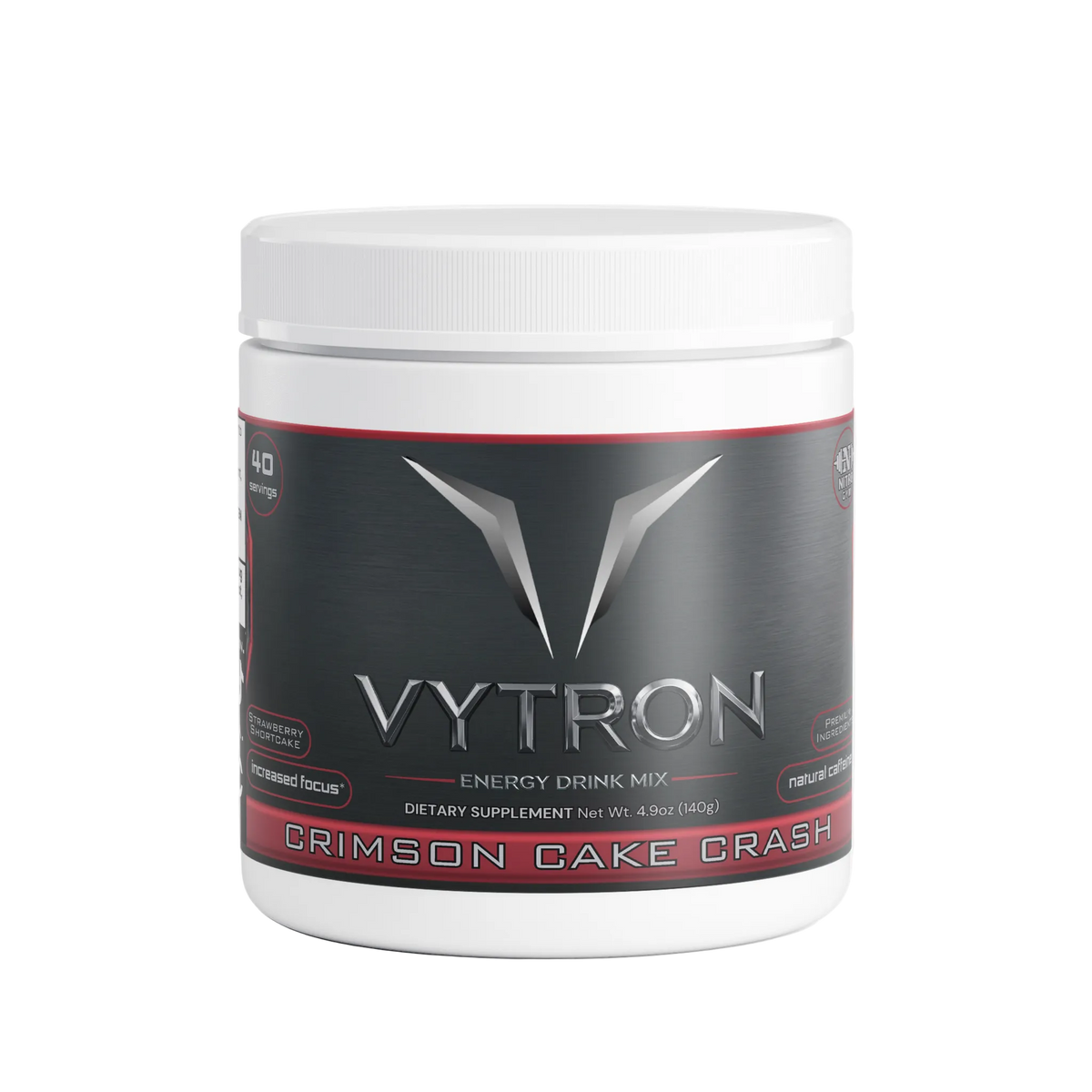 VYTRON - Crimson Cake Crash Energy Powder (Strawberry Shortcake)