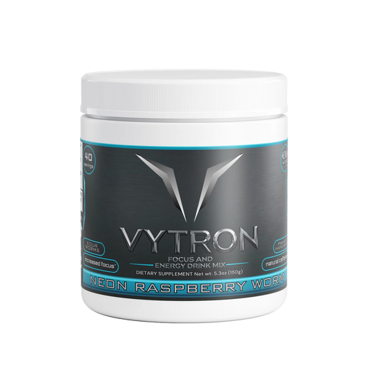 VYTRON - Neon Raspberry Worm Focus Powder (Sour Worms Blue Razz)