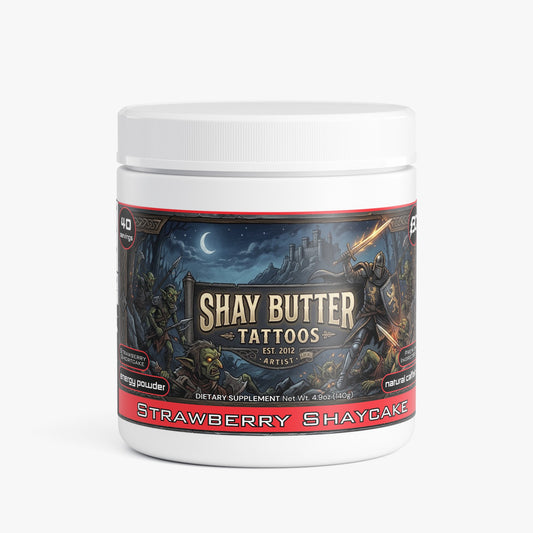 Shay Butter - Strawberry Shaycake Energy Powder (Strawberry Shortcake)