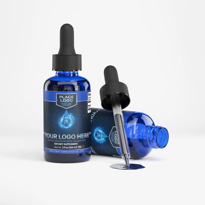 Custom Branded Methylene Blue Drops | Private Label Nootropic & Cellular Energy Drops (Low Minimums)