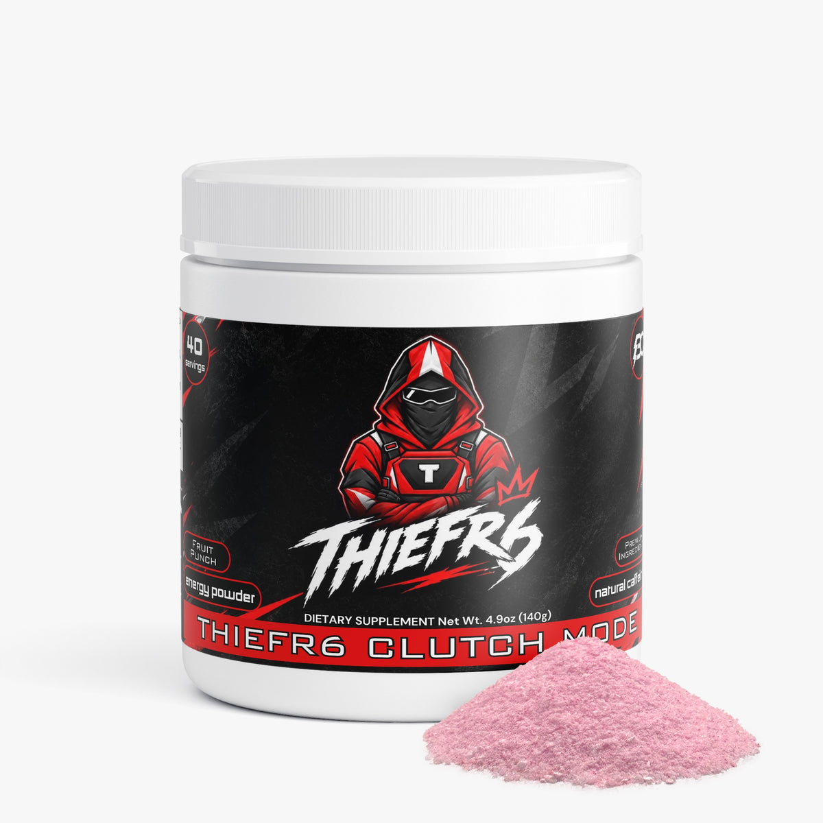 ThiefR6 - CLUTCH MODE Energy Powder (Fruit Punch)