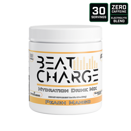 Beat Charge - Hydration Drink Mix (Peach Mango) Caffeine FREE