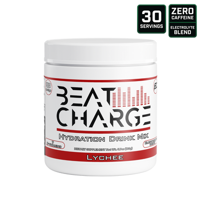 Beat Charge - Hydration Drink Mix (Lychee) Caffeine FREE
