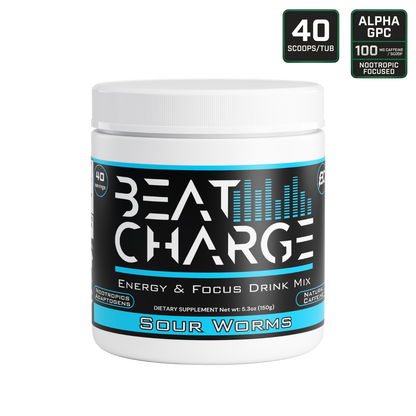 Beat Charge - Focus Drink Mix (Sour Worms)