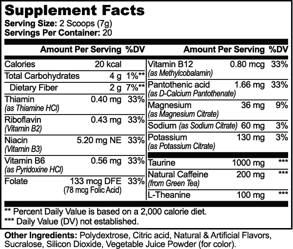 Alby VMC - Energy Powder (Melon Creamsicle)