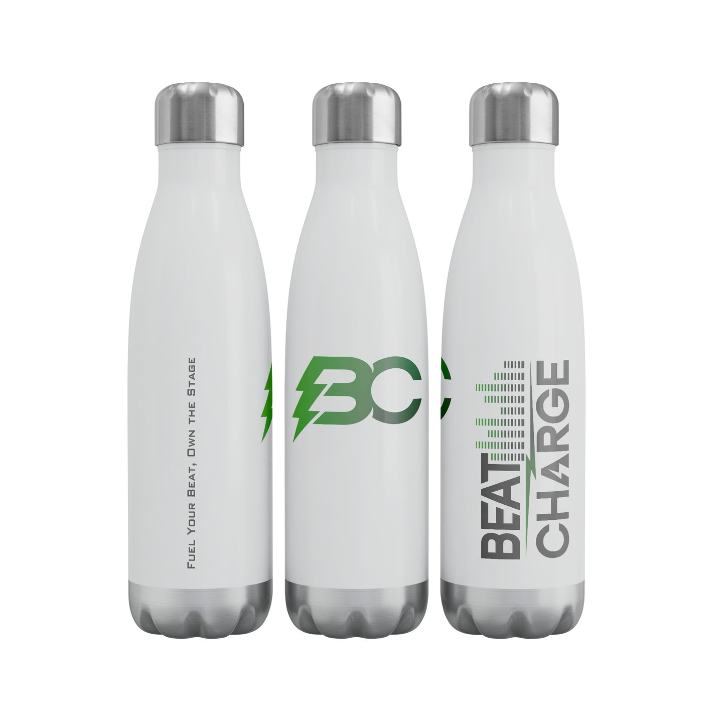 Beat Charge Stainless Steel 20oz Insulated Bottle