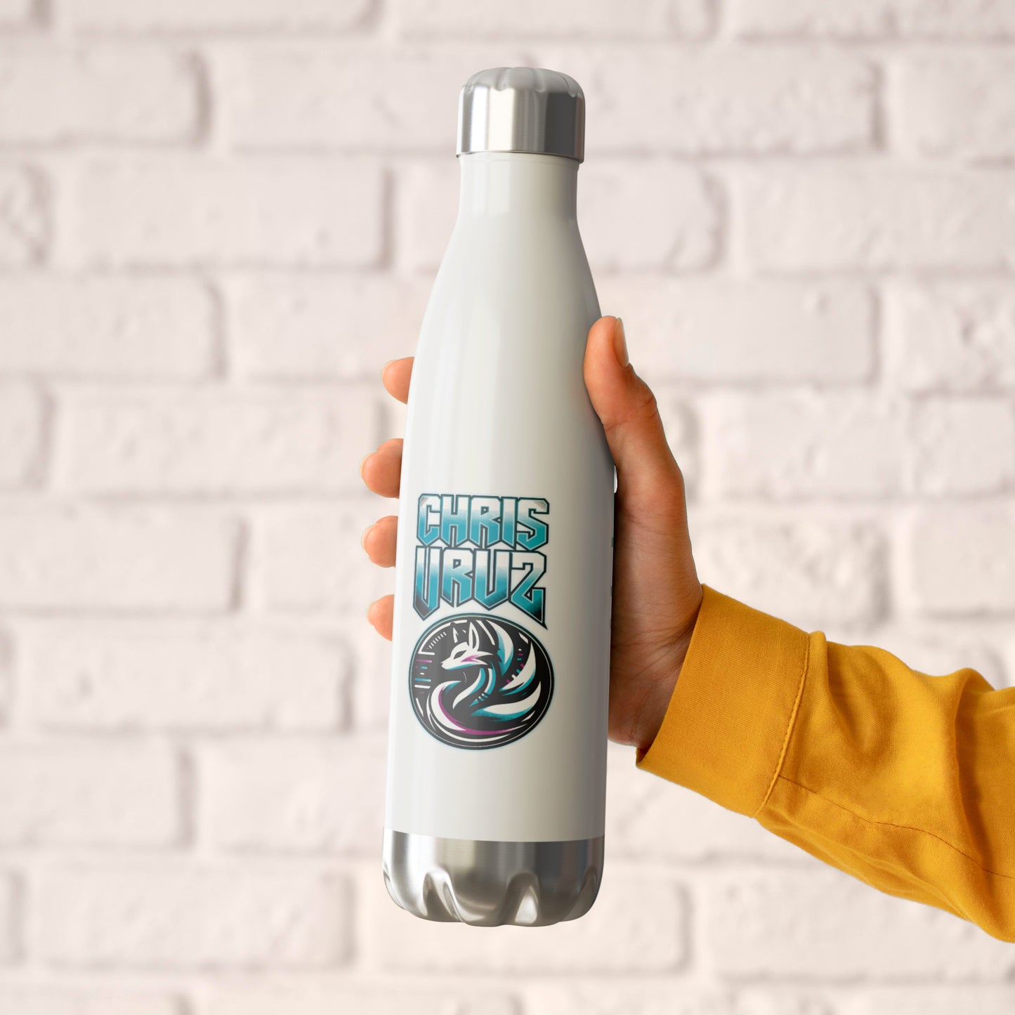Chris Uruz Stainless Steel 20oz Insulated Bottle