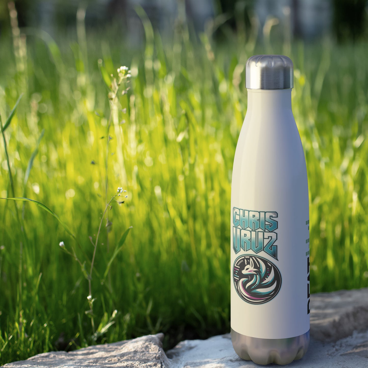 Chris Uruz Stainless Steel 20oz Insulated Bottle