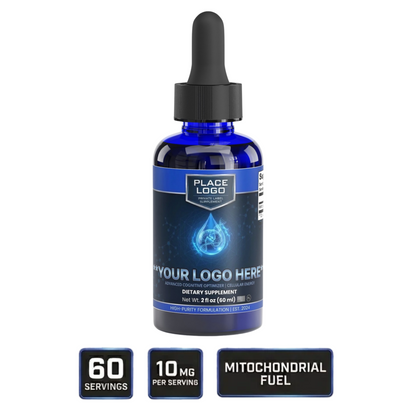 Custom Branded Methylene Blue Drops | Private Label Nootropic & Cellular Energy Drops (Low Minimums)