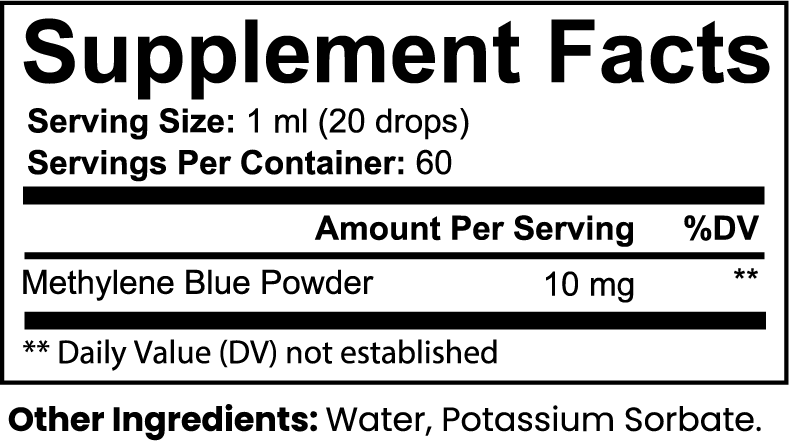 Alby VMC - Methylene Blue Drops